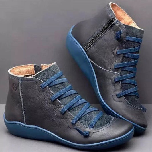 Slim-Fit Casual Boots High-Top