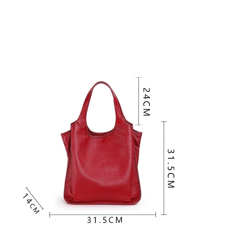 LuxeLeath Bouquet Tote Bag