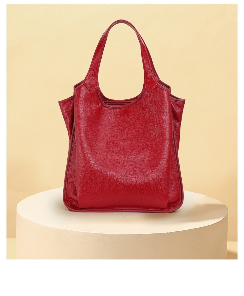 LuxeLeath Bouquet Tote Bag